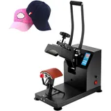 Vevor CP2815-S Cap Hitzepresse 14x8cm Kappenpresse Mützenpresse Cap Heat Press Machine Heißpresse Transferpress mit Digitaler LED Temperatur und