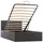 vidaXL Stauraumbett 100 x 200 cm Grau