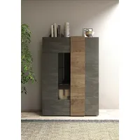 INOSIGN Vitrine »Venus, Strauraumvitrine«, Höhe 168 cm grau