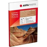 AgfaPhoto AP21050A4 Tintenstrahl-Fotopapier A4 50 Blatt, 210gr