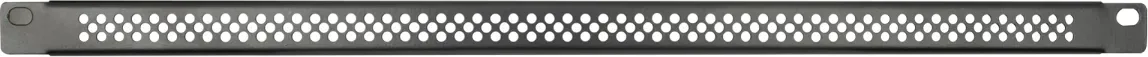 Showgear 19 Inch Ventilation Panel Black 2 mm starke Metallplatte - schwarz
