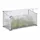 Relaxdays Frühbeet 1 x 0,5 x 0,5 m transparent