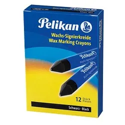 Pelikan 772/12 Signierkreiden schwarz, 12 St.