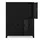 Jan Nowak Metallschrank 10 Fächer Metall 172 cm x 136 cm x 45 cm Schwarz
