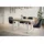 alpi möbel LOFT-U 160-260 x 77 x 90 cm beige/weiß