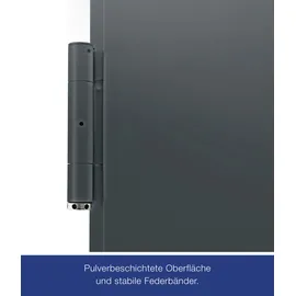 Hörmann H8-5 links 100 x 200 cm anthrazitgrau