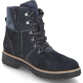WALDLÄUFER Damen Stiefel, blau(notte (194)), Gr.: 7,5