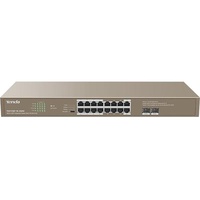 Tenda TEG1118P-16-250W Unmanaged Gigabit Ethernet (10/100/1000) Power over Ethernet