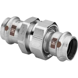 Viega Verschraubung Temponox 1760 22 mm, Stahl, nicht rostend, SC-Contur