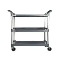 Rubbermaid X-tra Servierwagen schwarz