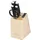 KitchenAid Gourmet Messerblock 6-tlg. Beige