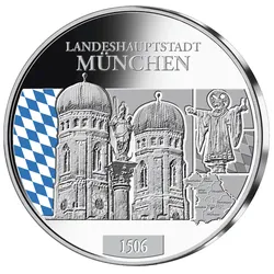 Silber-Edition „Freistaat Bayern“ – Start: „München“