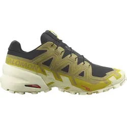 SALOMON Herren Trailrunningschuhe SHOES SPEEDCROSS, Black/Cress Green/Transparent Yello, 44