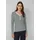 s.Oliver Ripp-Langarmshirt Petrol/Weiß 3XL