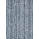 Steffensmeier Outdoorteppich, Blau, Textil, Gestreift, Rechteckig, 200x290 cm, wasserabweisend, Teppiche & Böden, Teppiche, Outdoorteppiche
