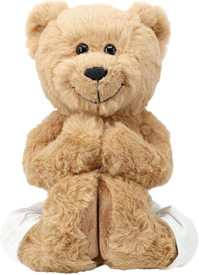 Produktbild Heinrich Bauer Kuscheltier Yoga Bär, 32cm beige
