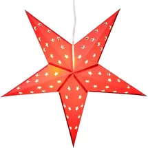 Brubaker Falt Weihnachtsstern 60 cm rot