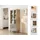 OTTO home Highboard 70 x 180 x 40 cm grau
