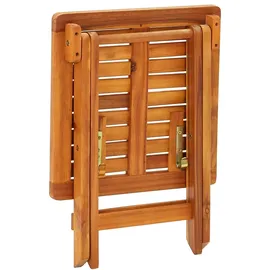 vidaXL 199 x 67 x 30/51/62/77/85 cm Akazie