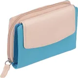 LEMONDO Geldbörse Damen türkis-beige