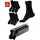 BENCH Socken-Set 6er Pack Schwarz 39-42
