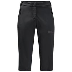 Jack Wolfskin Damen Activate Light 3/4 Pants, 38 - black