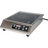 YATO Profi Gastro Digitale Induktionskochplatte 3500 Watt Edelstahl mit digitaler Temperaturwahl Induktionskocher Induktionskochfeld Induktion Kocher Kochplatte