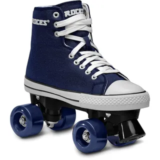 Roces Kinder Chuck Classic Roller Rollerskates/Rollschuhe Street, blau-Weiss, 32