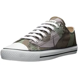 Ethletic Trainer White Cap Lo Cut Damen Camou Green/White 36