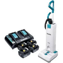 Makita DVC 560 PG4 inkl. 4 x 6,0 Ah Akku + Ladegerät