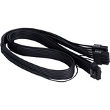 Silverstone PP14-EPS câble électrique Noir 2 x EPS 8-pin