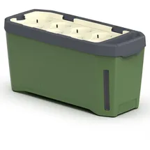 Gusta Garden Harry Herbs 4in1 Kräutertopf Dunkelgrün
