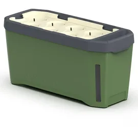 Gusta Garden Harry Herbs 4in1 Kräutertopf Dunkelgrün