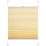 LIEDECO Klemmfix Plissee verspannt 75 x 150 cm beige