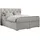 MKS Boxspringbett 120 x 200 cm H3 Hellgrau