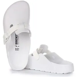 Birkenstock Boston Eva, Unisex-Erwachsene Clogs, Weiß (White), 38 EU – 38 EU Schmal
