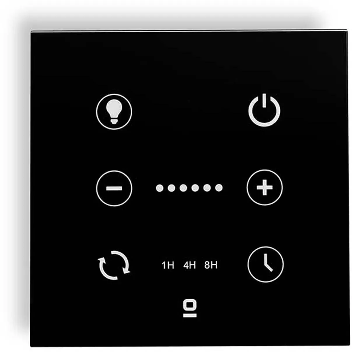 Faro Wandschalter Schwarz für DC Deckenventilatoren