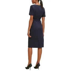 Comma, Kleid Etuikleid Blau 44