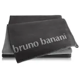 bruno banani »Bruno Banani«, mit modernem Zierstich grau