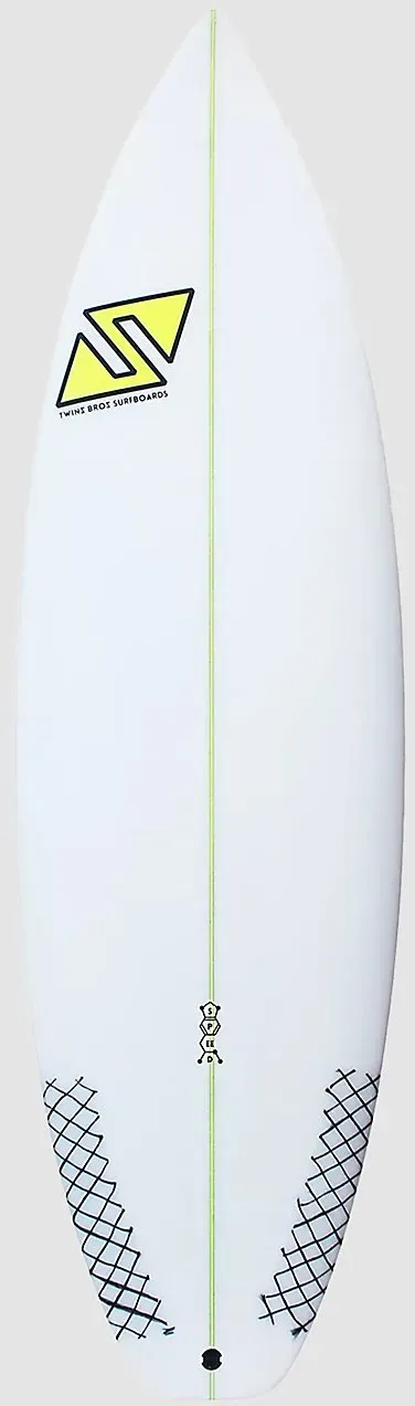 TwinsBros Speed FCS2 Surfboard uni Gr. 5'4