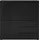 FMD Kommode Dark 99,1 x 101,2 x 31,5 cm Schwarz