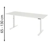 M-Wave Schreibtisch adlatus 100 lichtgrau