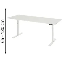 M-Wave Schreibtisch adlatus 100 lichtgrau