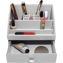 Stackers Kosmetik-Organizer Steingrau