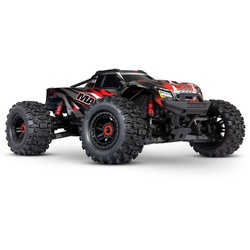 Traxxas RC-Monstertruck Traxxas 1/10 Wide MAXX RTR TSM SR VXL 4S Brushless Monstertruck Rot rot