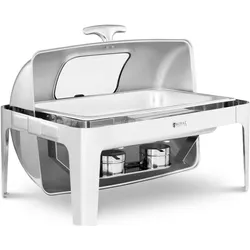 Royal Catering Chafing Dish - GN 1/1 -  - 8,5 L - 2 Brennstoffzellen - Sichtfenster