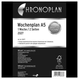 Chronoplan Kalendereinlage 2027 weiß