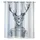 Wenko Duschvorhang Mr. Deer Flex 180 x 200 cm weiß