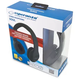 Esperanza EH138K Stereo Audio Kopfhörer Soul Schwarz