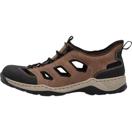 Rieker 08078 Herren Braun/Schwarz 44